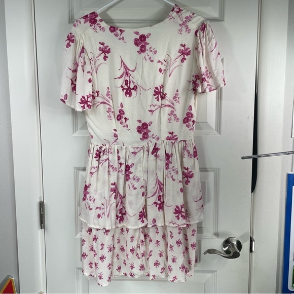 COCO + JAIMESON FLORAL JUNIORS DRESS SIZE M - Picture 6 of 11